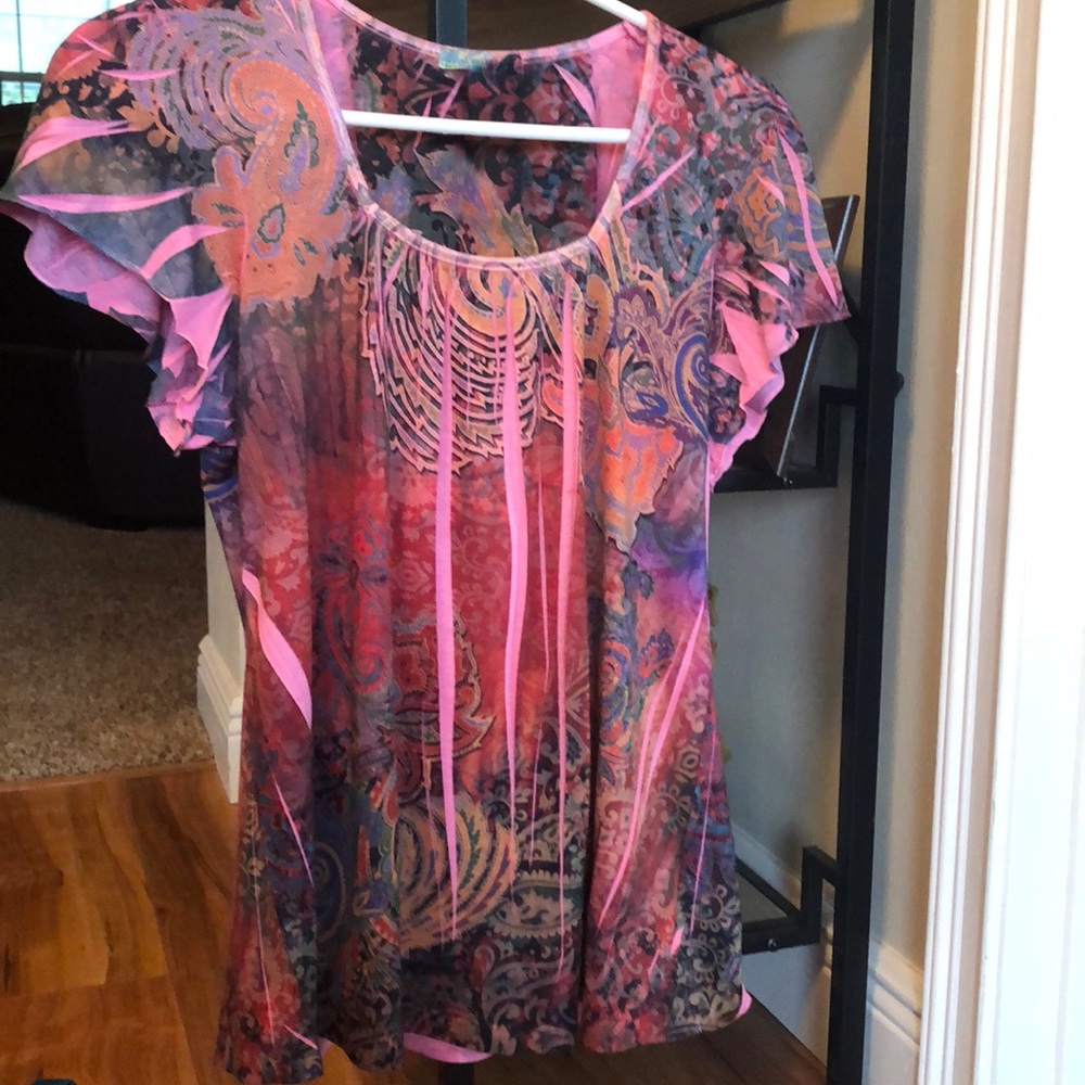 Soft and flowy top.
